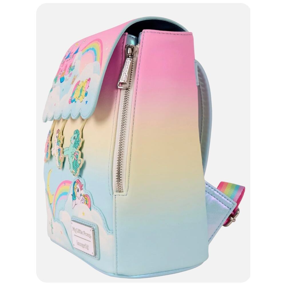 Loungefly My Little Pony Equestria Mini Backpack - Picture 2 of 4